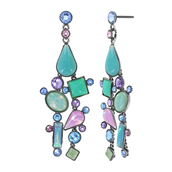 Pastel Multi - Afternoon Bling - Ohrringe von Konplott - Kopie